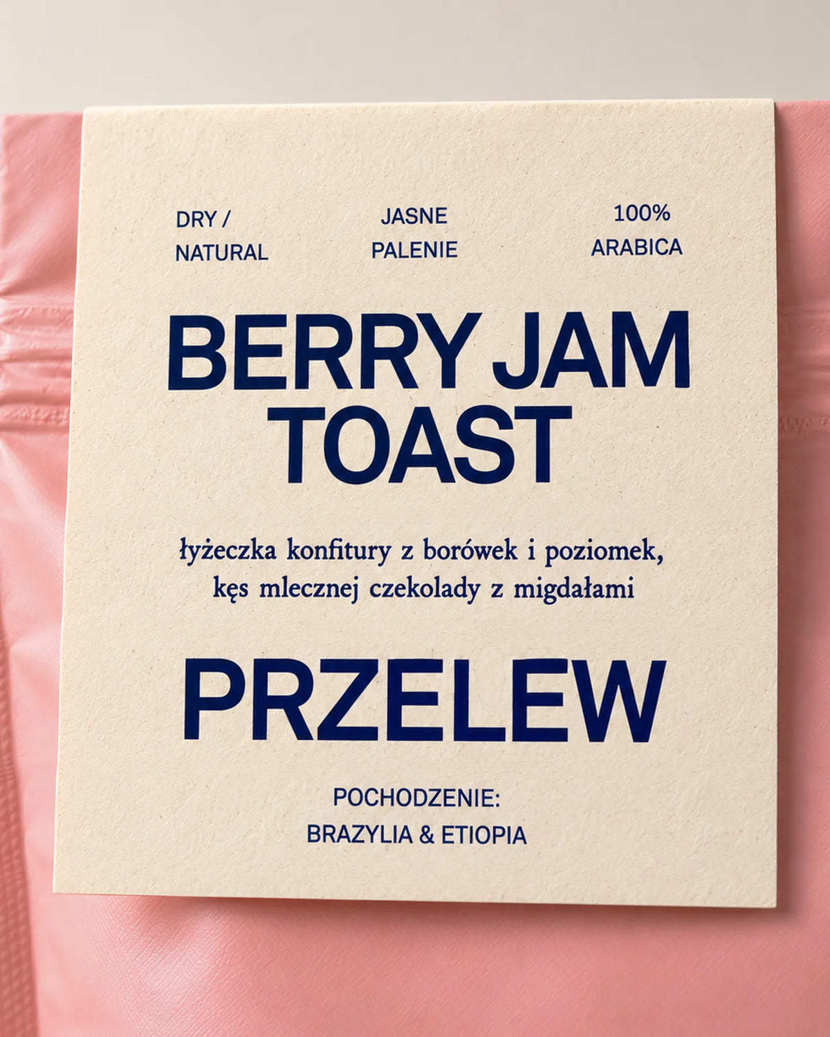Kawa Berry Jam Toast, detal produktu