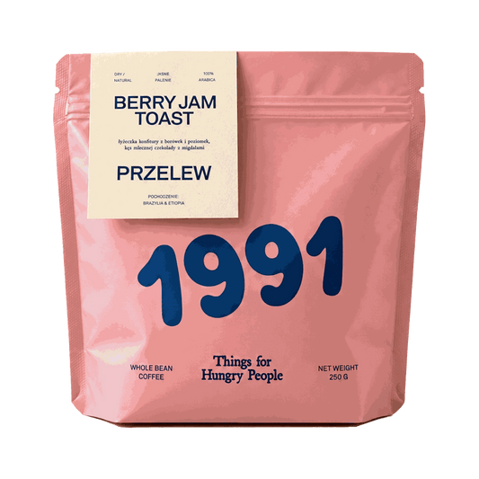 Kawa Berry Jam Toast, opakowanie