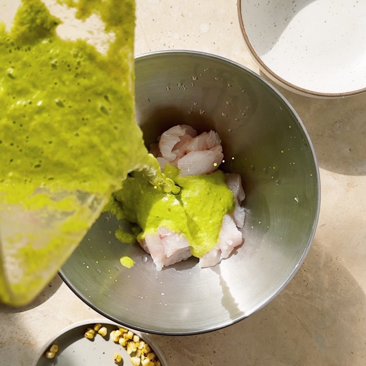 Ceviche verde (aka Aguachile Verde)